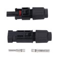 thumbnail image 1 of LiebeWH 5 Set Solar Connector PPO Male Female Cable Connect Adapter IP67 Waterproof PV Panel Cable Plug High Voltage 30A 1000V, 1 of 8