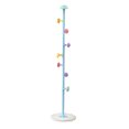 thumbnail image 4 of Coat Rack, Metal Stand Hanger Rack with 7 Hooks, Round Mushroom Head, Small Area for Bedroom, Houseware, Closet, 4 of 8