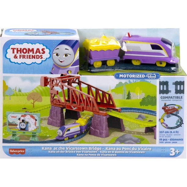 Thomas and Friends Vicarstown Bridge Train Set, Figure-8 Track Set