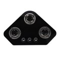 thumbnail image 1 of Tempered Glass Gas Hob, Multi Stage Firepower 1.8Kw Gas Stove Top Stainless Steel Easy To Clean 3 Burner Embedded Installation  for RV for, 1 of 7