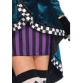 thumbnail image 4 of Leg Avenue womens - 5 Piece Delightful Hatter Sexy Tank Dress and Velvet Dress With Matching Hat for Women Adult Sized Costumes, Multi, Large US, 4 of 4