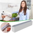 thumbnail image 1 of Danhjin Cling Film Cutter Plastic Cling Film Repeatable Cling Film Dispenser With Sliding Cutter Food Cling Film Cutter Kitchen Gadgets, 1 of 6