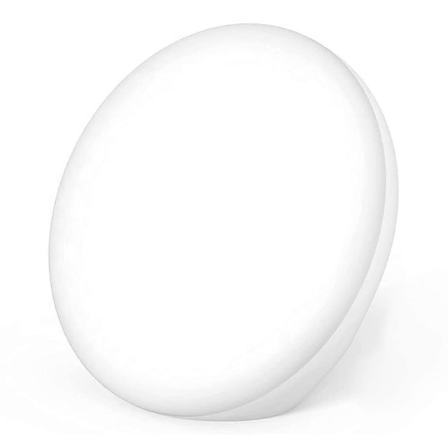 Light Therapy Lamp, UV-Free Sunlight Lamp with 3 Colors Temperature, 5 Adjustable Brightness Levels and Memory Function