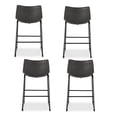 thumbnail image 4 of Heavenly Collection Black Bar Stool for Dining Area, 4 of 9