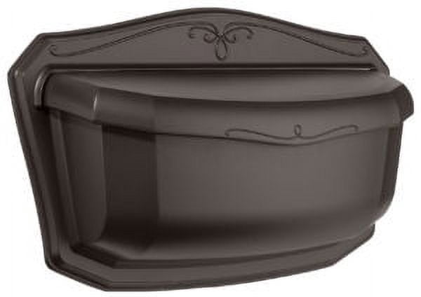 ARCHITECTURAL MAILBOXES 2541RZ-10 Villa Rubbed Bronze Wall Mount Mailbox, Large