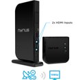 thumbnail image 2 of Nyrius ARIES Home+ Wireless HDMI 2x Input Transmitter & Receiver for Streaming HD 1080p 3D Video and Digital Audio (NAVS502) - BONUS Additional Nyrius HDMI Cable Included, 2 of 8