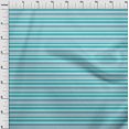 thumbnail image 3 of oneOone Silk Tabby Fabric Horizontal Stripe Printed Fabric 1 Yard 42 Inch Wide, 3 of 4