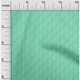 thumbnail image 2 of oneOone Georgette Viscose Green Fabric Geometric Craft Projects Decor Fabric Printed By The Yard 42 Inch Wide, 2 of 4