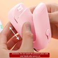 thumbnail image 3 of Mini Bag Sealer Handheld Heat Vacuum Sealer 2 In 1 Sealer And Wedding Registry Items for Men Handheld Vacuum Sealer Vacuum Sealer Container Set Vacuum Sealer Bags Large Vacuum Sealer Containers Glass, 3 of 3