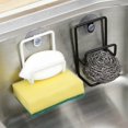 thumbnail image 4 of Sink Sucker Drain Rack Sponge Storage Holder Kitchen Soap Stand Dish Cloth Shelf, 4 of 6