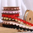thumbnail image 2 of MesaSe 1 roll 900cm520 Polyester Love ribbon Flower Packaging Floral Bouquet Packaging Floral Ribbon Cake Baking Gift Ribbon, 2 of 7