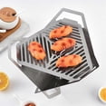 thumbnail image 2 of Mini BBQ Grill Removable Stove Cooking Grill Lotus Barbecue Grill, 2 of 5