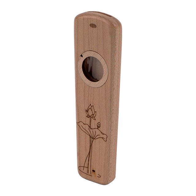 Wood Kazoo, Music Accompaniment Kazoo Guitar Partner Lightweight Flute Musical Instrument