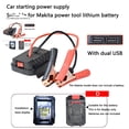 thumbnail image 1 of Dvruxg Car Battery Jump Starter - Portable Jump Starter | High-Power, Safe Converter Adapter | Auto, Automotive Battery Booster Inverter for Truck, Camping, Outdoor, Rv, 1 of 5