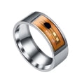 thumbnail image 1 of NFC Mobile Phone Smart Ring Stainless Steel Ring Wireless Radio Frequency Communication Water Resistance Jewelry, 1 of 9