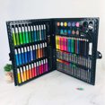 thumbnail image 4 of Black 150 Piece Art Painting Set For Kids Watercolor Brush Board Color Pen Kit Children Drawing, 4 of 4
