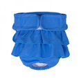 thumbnail image 1 of Washable Dog Diapers | Reusable Dog Diapers | Washable Female Dog Diapers | Cloth Dog Diapers for Dogs in Heat, or Dog Incontinence Diapers, gray, XXL, 1 of 6