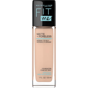 Maybelline New York Fit Me Mat + Sans Pores Fond de Teint Maquillage