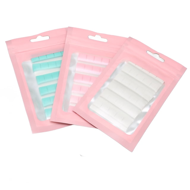 Manicure Clay, Safe 3 Colors Adhesive Nail Art Stand Clay For False Nail Tips Display