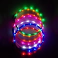 thumbnail image 2 of Pet Dogs Cats USB Rechargeable Flashing Night Collars Luminous Collar LED Light USB Dog Collar Pet Teddy Flash Collar, 2 of 8
