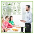 thumbnail image 2 of Voice Amplifier 5W 2200mAh Multifunctional Portable Voice Speakers With Microphone For Teacher Tour Guide Speech Meeting ,No Screeching Distortion, 2 of 6