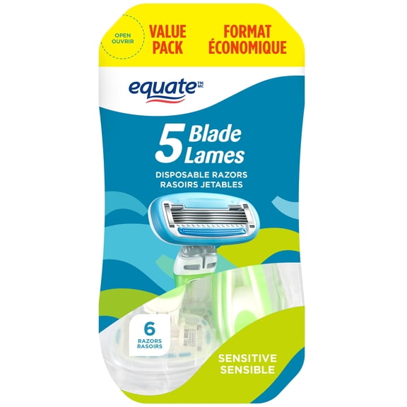 Equate 5 Blade Disposable Razor