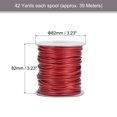 thumbnail image 2 of Unique Bargains Beading Thread Bracelet Weave Bead Craft Cord 3mm 39M/Roll (42-Yards) Decorative String, Wine Red, 2 of 7