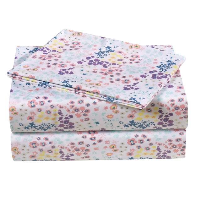 Mainstays Kids Printed Easy Wash Soft-Microfiber Sheet Set