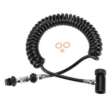 Paintball Tank ,Paintball Coil,Paintball Hose,Paintball Marker Remote Coil Cylinder Connection Valve Hose Corrugated Hose