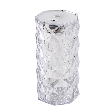 Mistaha Lampe de Table en Acrylique Lampe de Bureau à Côté Lumière Design à Reflet de Rose