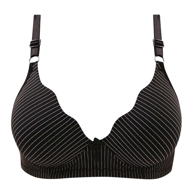 EQWLJWE Woman's Comfortable Breathable Bra Underwear No Rims True Bras For Women
