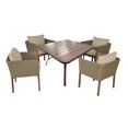 thumbnail image 1 of Oakshire Wicker 5-Piece Patio Dining Set, 1 of 7