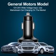 thumbnail image 3 of 15.5W 4USB+PD Type-C Car Charger Fast Charge Adapter For Phone, 3 of 11