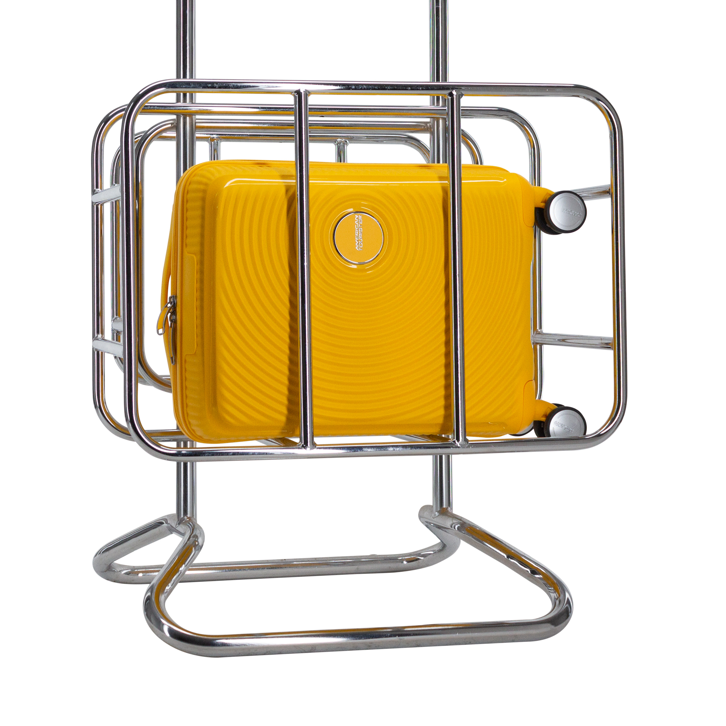 Bagage cabine à roulettes American Tourister Little Curio pour enfants – Jaune