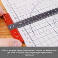 thumbnail image 3 of T Square Ruler, Aluminum Alloy Lightweight T Shape Ruler Easy To Use  for Carpenter, 3 of 8