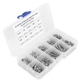 thumbnail image 2 of Jeu de Vis à Plateau Croisé, Résistance à la Corrosion 304 Kit de Vis en Acier Inoxydable Fileté Profond Assorti pour les Réparateurs Utiliser 180pcs 8-32unc, 220pcs 4-40unc, 250pcs 6-32UNC, 2 of 8