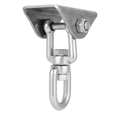 pitrice Stainless Steel Rotatable Hammock Swing Hanger Hook Fixed Plate Hanging Chair Kit Accessory