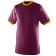 thumbnail image 2 of T-Shirt à Col Contrastant-710, 2 of 2
