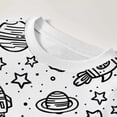 thumbnail image 4 of WEAIXIMIUNG Ensembles de Pyjama de Détente pour Enfants Peints à la Main à Colorier Garçons et Filles Bricolage Dessin Animé Pyjamas Colorables avec Marqueurs Enfants Créatif b3 5-6 Ans, 4 of 5