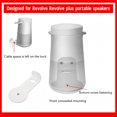 thumbnail image 3 of Speaker Wall Bracket Thickened Metal  Speaker Wall Mount Holder For Revolve Revolve Plus, 3 of 8