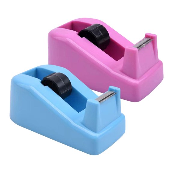 Distributeur de Ruban de Bureau avec base Lestée Antidérapante Coupe-Ruban compact pour Bureau École Artisanat Emballage Cadeau et Organisation de l'Espace de Travail à la Maison
