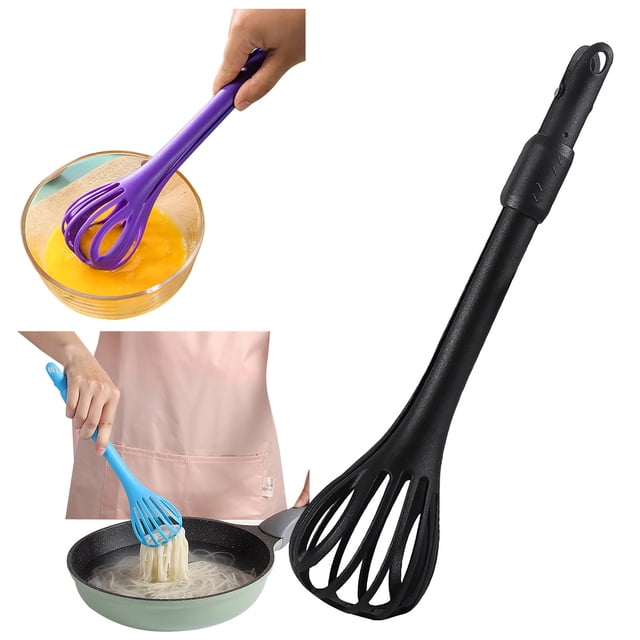 MVRLSH Hand Mixer Multi-function Plastic Manual Eggs Whisk Mixer Bread Clip Kitchen Milk Eggs Beater Stick Mixer Tool