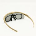 thumbnail image 3 of Polarized Military Sunglasses Ballistic Army Goggles Men Frame 3/4 Lens Combat War Game Eyeshields, 3 of 5