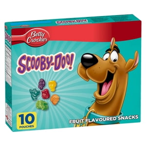 Betty Crocker Gluten Free Scooby-Doo Fruit Flavoured Snacks