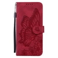 thumbnail image 1 of Case Slim Premium Leather Flip Wallet with Card Holder Magnetic Closure Protective Phone Case Cover for iPhone,Red(iPhone 11Pro), 1 of 6