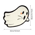 thumbnail image 3 of Halloween Carpet Cozy Sheepskin Bathroom Rug Non Water Absorption Soft Family Goblin Themed Floor Mat, 3 of 6