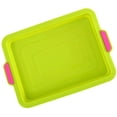 thumbnail image 1 of Ruiboury Silicone Bakeware with Handles Rectangular Baking Pan Non-stick Baking Sheet Baking Tools for Home Restaurant Dessert Shop No.1, 1 of 6