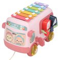 thumbnail image 2 of Bus Musical Xylophone, Bus Musical Cultiver la Conscience Spatiale Éviter Automatiquement les Obstacles pour Enfants pour la Maison Rouge, 2 of 8