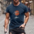 thumbnail image 2 of Birdeem T-Shirt à Manches Courtes pour Hommes, Col Rond, Impression Numérique 3D, Chandail D\'entraînement Physique, 2 of 5