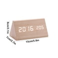 thumbnail image 3 of PRETXORVE Modern Digital Clock Display Day Of Week Living Room Clock or Office Wall Clock Desk or Wall Mount, 3 of 6
